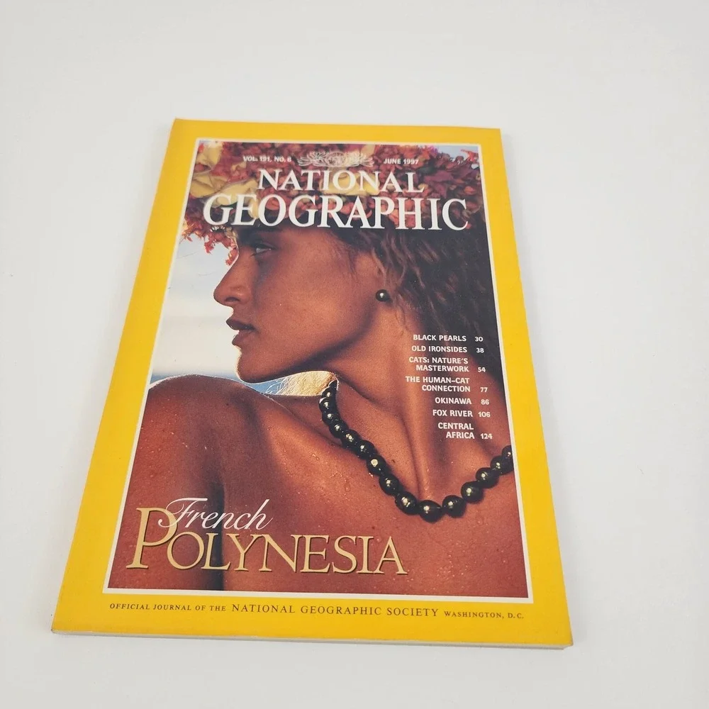 National Geographic Magazine June 1997 No Insert